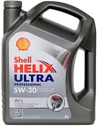 Shell Helix Ultra Professional AV 0W-30 5л