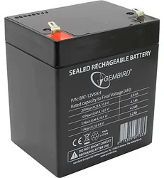 Аккумулятор для ибп Gembird BAT-12V5AH Аккумулятор для ибп Gembird BAT-12V5AH
