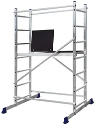 Лестница Алюмет Техно 3 1.4x0.5м