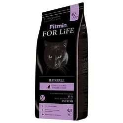 Корм для кошек Fitmin (0.4 кг) Cat For Life Hairball Корм для кошек Fitmin (0.4 кг) Cat For Life Hairball