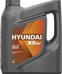 Трансмиссионное масло Hyundai Xteer Gear Oil-5 80W-90 4л Трансмиссионное масло Hyundai Xteer Gear Oil-5 80W-90 4л