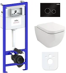 Унитаз Lavinia Boho Relfix One Rimless 6 в 1 77040084