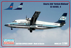 Eastern Express Пассажирский самолет Short-360 British Midland EE144105-4