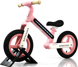 Беговел RiverToys HB-002 (розовый)