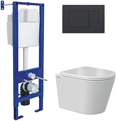 Унитаз Berges Wasserhaus Vita Rimless 043385 (с сиденьем)