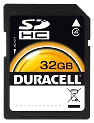 Duracell SDHC Class 4 32GB