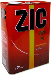 Трансмиссионное масло ZIC ATF III 4л Трансмиссионное масло ZIC ATF III 4л