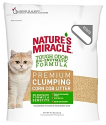 Nature's Miracle Premium Clumping Corn Cob Litter 4,5кг/10л