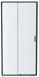 Душевая дверь Aquatek AQ ARI RA 10020BL 100x200 (черный/прозрачное стекло)