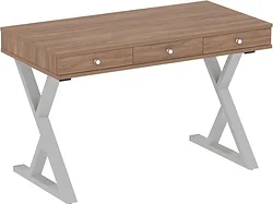 Офисный стол Riva Home Office VR.SP-1-118.M Silver (дуб аризона)
