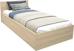 Кровать МДК КР10 100x200/700x1052x2032 (дуб млечный)