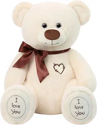 Мягкая игрушка Kult of toys Медведь Фил 10927361 (латте)