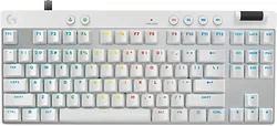 Клавиатура Logitech G Pro X TKL Rapid 920-013244 white, с гравировкой