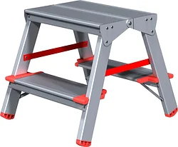 Лестница Новая высота NV 512 двухсторонняя индустриальная 2x2 ступени (5120202)