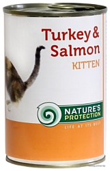 Nature's Protection Консервы Kitten Turkey & Salmon (0.4 кг) 1 шт.