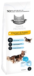 Hau-Hau Champion SuperPremium Chicken-Potato (12 кг)