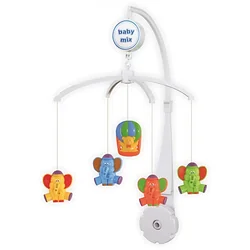 Музыкальная карусель Baby Mix Воздушный шар и слоники 21300A Музыкальная карусель Baby Mix Воздушный шар и слоники 21300A