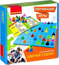 Настольная игра для детей Bondibon Цветное судоку