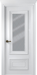 Belwooddoors Палаццо 2 90 см (стекло, эмаль, белый/мателюкс 39)