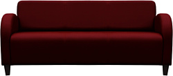 Brioli Карл трехместный (экокожа, L16 вишневый)