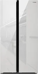 Холодильник Hyundai CS6503FV (белое стекло)