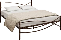 Кровать Князев Мебель Калифорния 120x200 КЯ.120.200.М (медный антик)