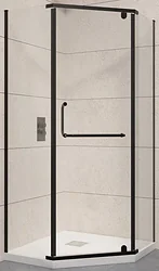 Душевой уголок RGW PA-081B 35088199-14 90x90 (черный/прозрачное стекло)