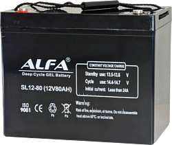 ALFA 12V-80Ah(C20) L+ (80Ah)