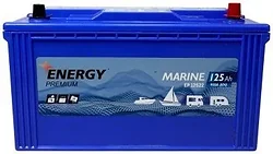 Автомобильный аккумулятор Energy Premium Marine R+ (125Ah)