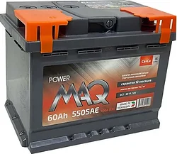Автомобильный аккумулятор MAQ Power R+ (60Ah) Автомобильный аккумулятор MAQ Power R+ (60Ah)