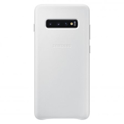 Samsung Leather Cover для Samsung Galaxy S10 Plus (белый)