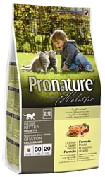 ProNature (2.72 кг) Holistic Kitten Курица со сладким картофелем