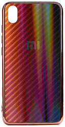 EXPERTS Aurora Glass для Xiaomi Redmi 7 с LOGO (красно-черный)