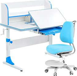 Anatomica Study-100 Lux + органайзер с голубым креслом Ragenta (белый/голубой)