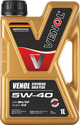 Venol Synthesis Gold Plus SN CF 5W-40 1л