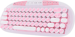 Royal Kludge RK Round RGB white, RK Pink