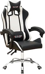 Кресло Деловая обстановка Геймер BMG-01 (черный/белый) Кресло Деловая обстановка Геймер BMG-01 (черный/белый)