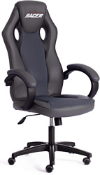 TetChair Racer Gt New (кож/зам/ткань, металлик/серый, 36/12)