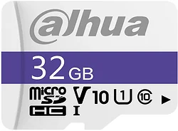 Карта памяти Dahua 32GB MicroSDHC C10/U3/V30 FAT32 DHI-TF-C100/32GB