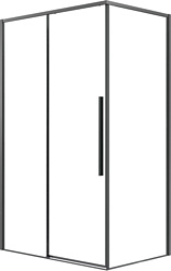 Душевой уголок Grossman Galaxy 100x80x195 120.K33.01.1080.42.00 (графит сатин/стекло прозрачное)
