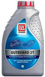 Моторное масло Лукойл Outboard 2T 1л