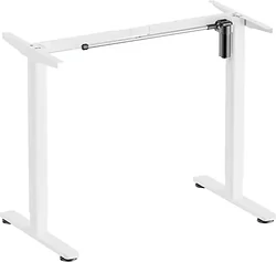 Стол для работы стоя ErgoSmart Electric Desk Slim 1200х650х18 мм (альпийский белый/белый)