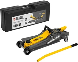 Домкрат Denzel 51233 2.5т (кейс)