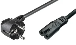 IEC C7 - Schuko 0.5 м
