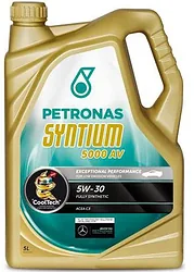 Моторное масло Petronas Syntium 5000 AV 5W-30 5л Моторное масло Petronas Syntium 5000 AV 5W-30 5л