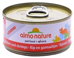 Almo Nature (0.07 кг) 1 шт. Legend Adult Cat Chicken and Shrimps