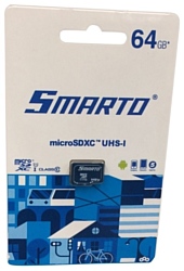 Smarto microSDXC Class 10 UHS-I U1 64GB