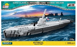 Cobi Small Army World War II 4806 Подводная лодка Gato Class Submarine USS Wahoo SS-238
