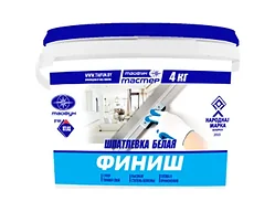 Шпатлевка Тайфун Мастер Финиш 4 кг (белый)