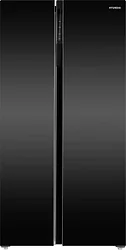 Холодильник Hyundai CS6503FV (черное стекло) Холодильник Hyundai CS6503FV (черное стекло)